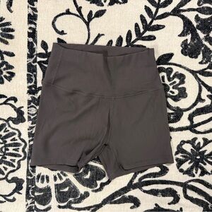 Born Primitive Gray Ribbed Women's Shorts